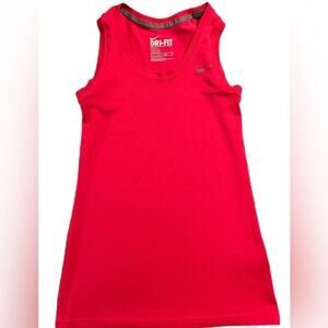 Nike Dri-Fit Tank Top Hot Pink/Red Size XS